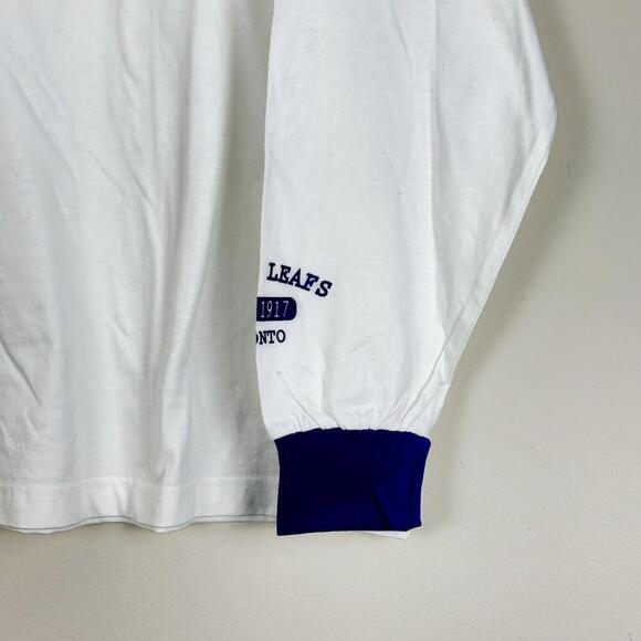 NWT VTG Toronto Maple Leafs NHL Licensed Long Sleeve Tee Y2K - Picture 4 of 10